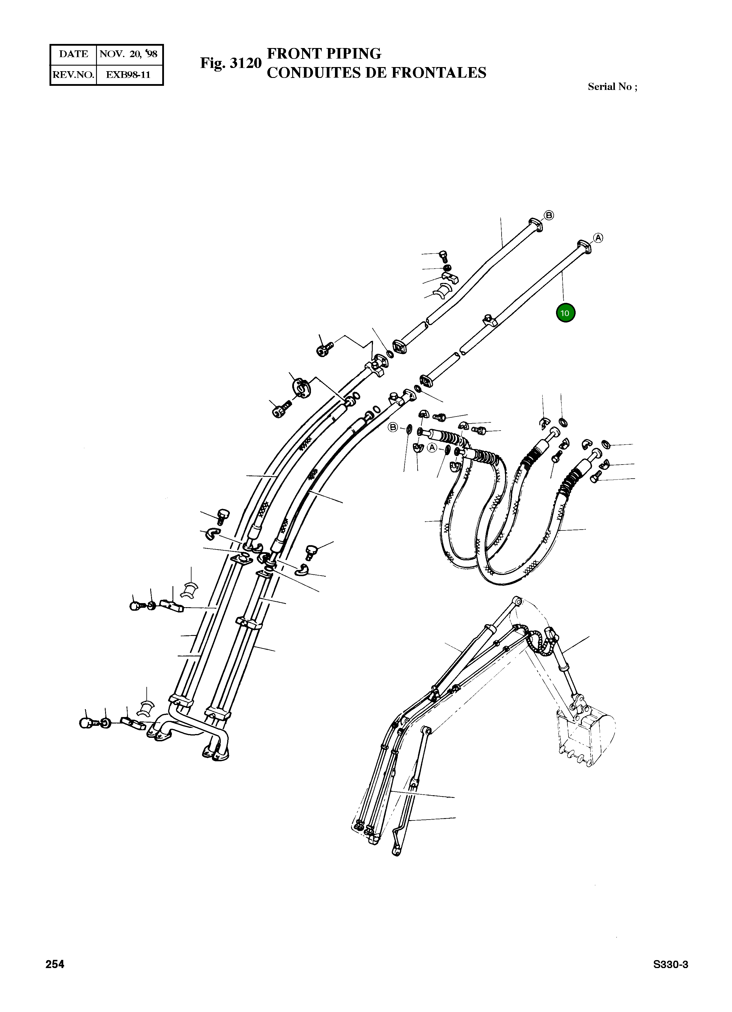 Труба 2140-1093 Komatsu