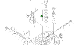 Уплотнение DK139512-0500 Komatsu