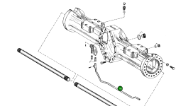 Труба 4474 309 179 Komatsu
