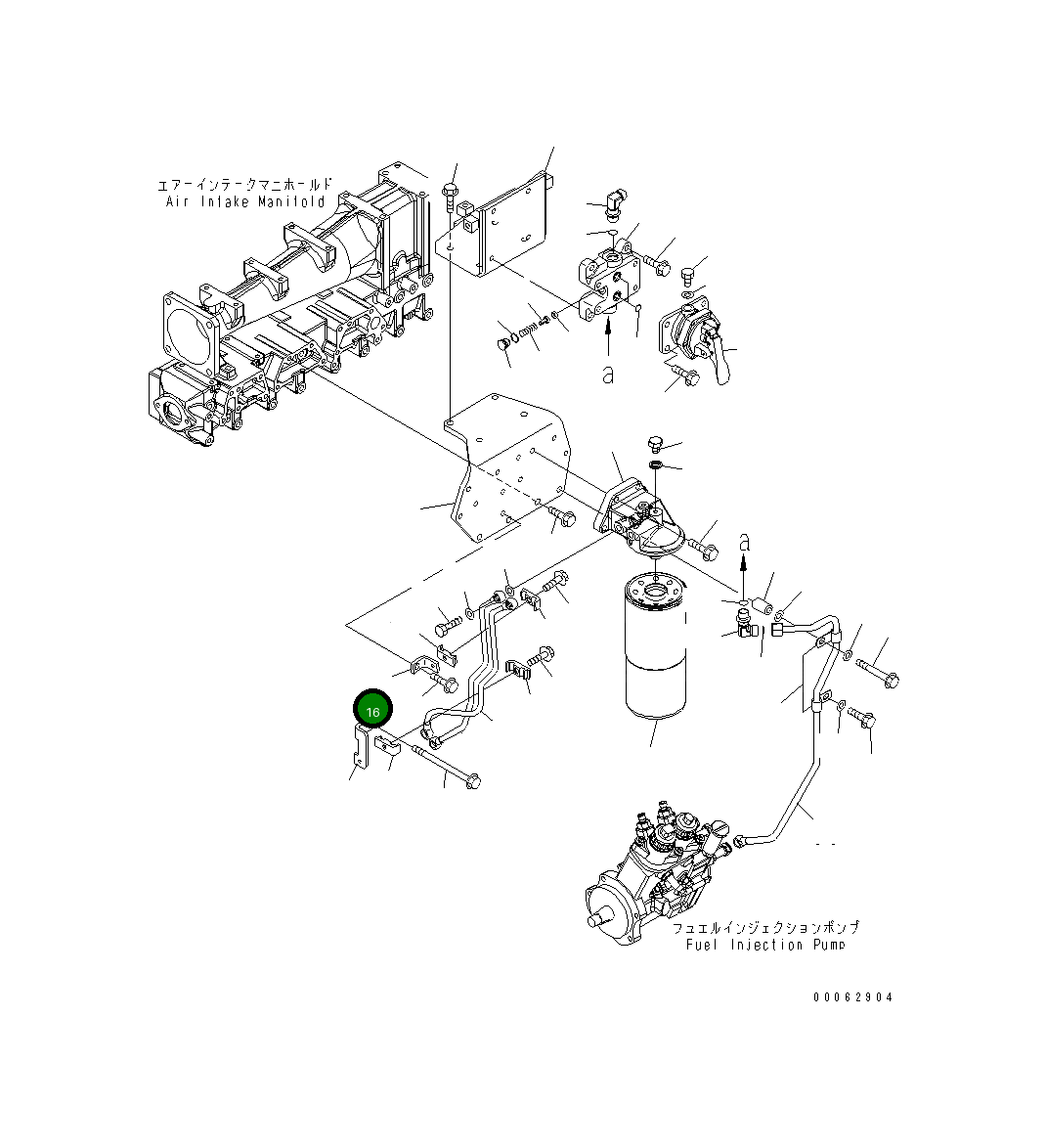 Стойка 6261-71-5390 Komatsu