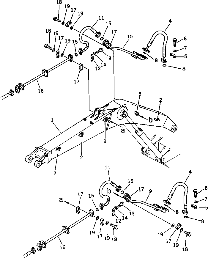 Трубка 208-970-3220 Komatsu