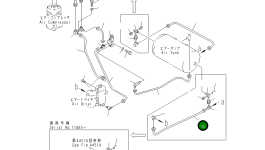 Трубка 234-44-31530 Komatsu