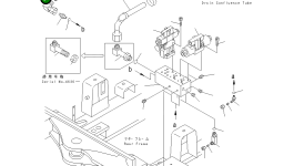Трубка 23B-60-21531 Komatsu