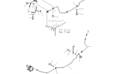 Трубка 421-U44-3581 Komatsu