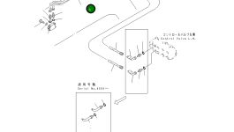 Трубка 23D-60-17730 Komatsu
