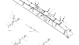 Трубка 206-62-KC690 Komatsu