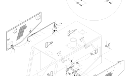 Сторона 424-54-H1B90 Komatsu