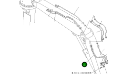 Трубка 203-966-6540 Komatsu