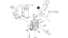 Трубка 17A-60-14251 Komatsu