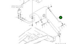 Трубка 23E-60-14720 Komatsu