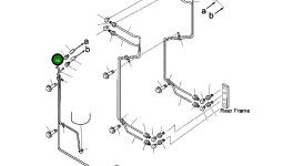 Трубка 428-S95-2650 Komatsu