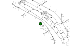 Трубка 208-970-6230 Komatsu