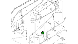 Трубка 208-70-64751 Komatsu