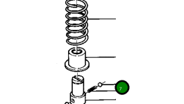 Фиксирующий шарик 17 010 R1 Komatsu