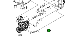 Труба 419-03-B2420 Komatsu