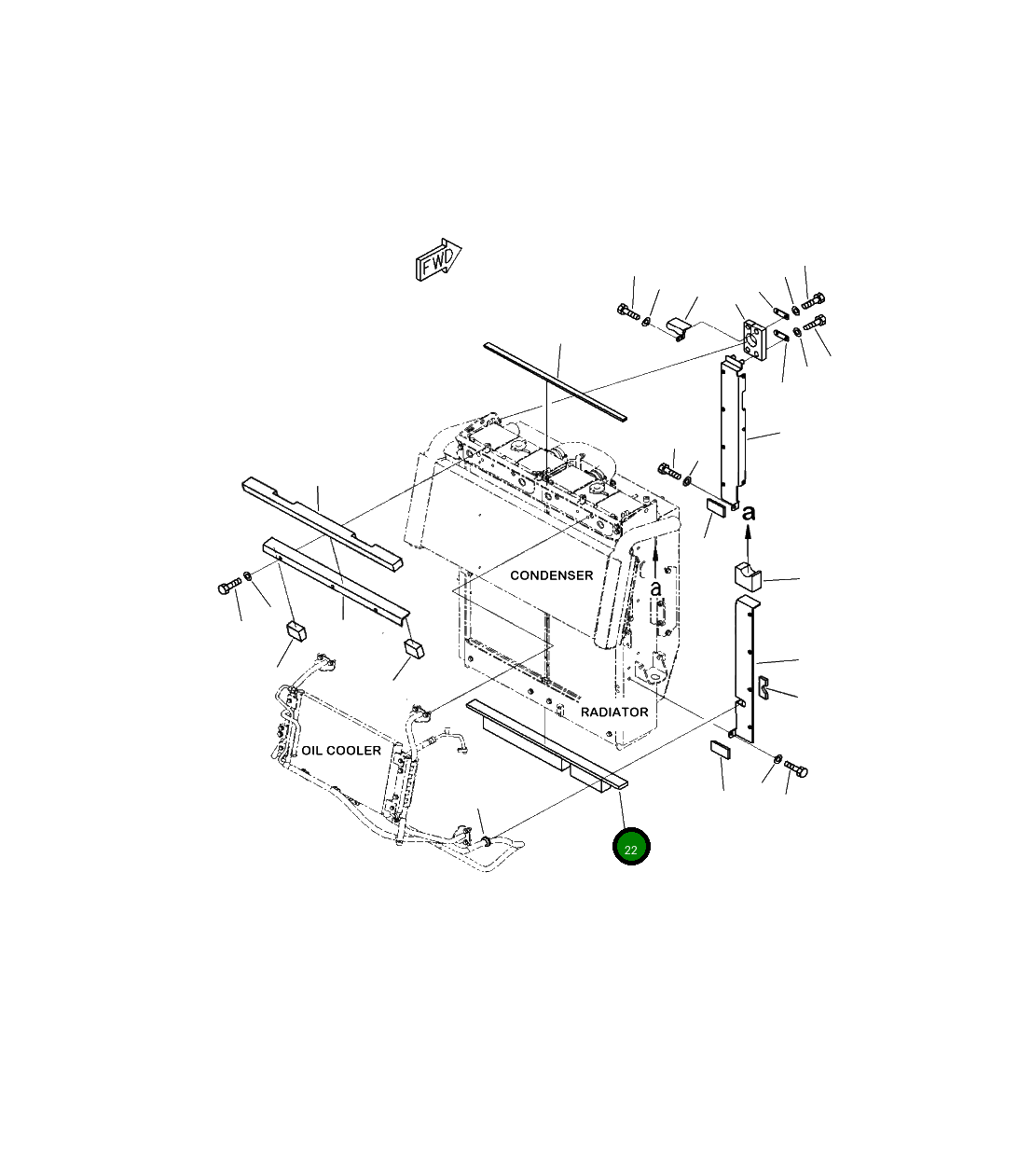 Уплотнение 423-03-51880 Komatsu