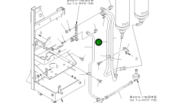 Трубка 426-43-27510 Komatsu