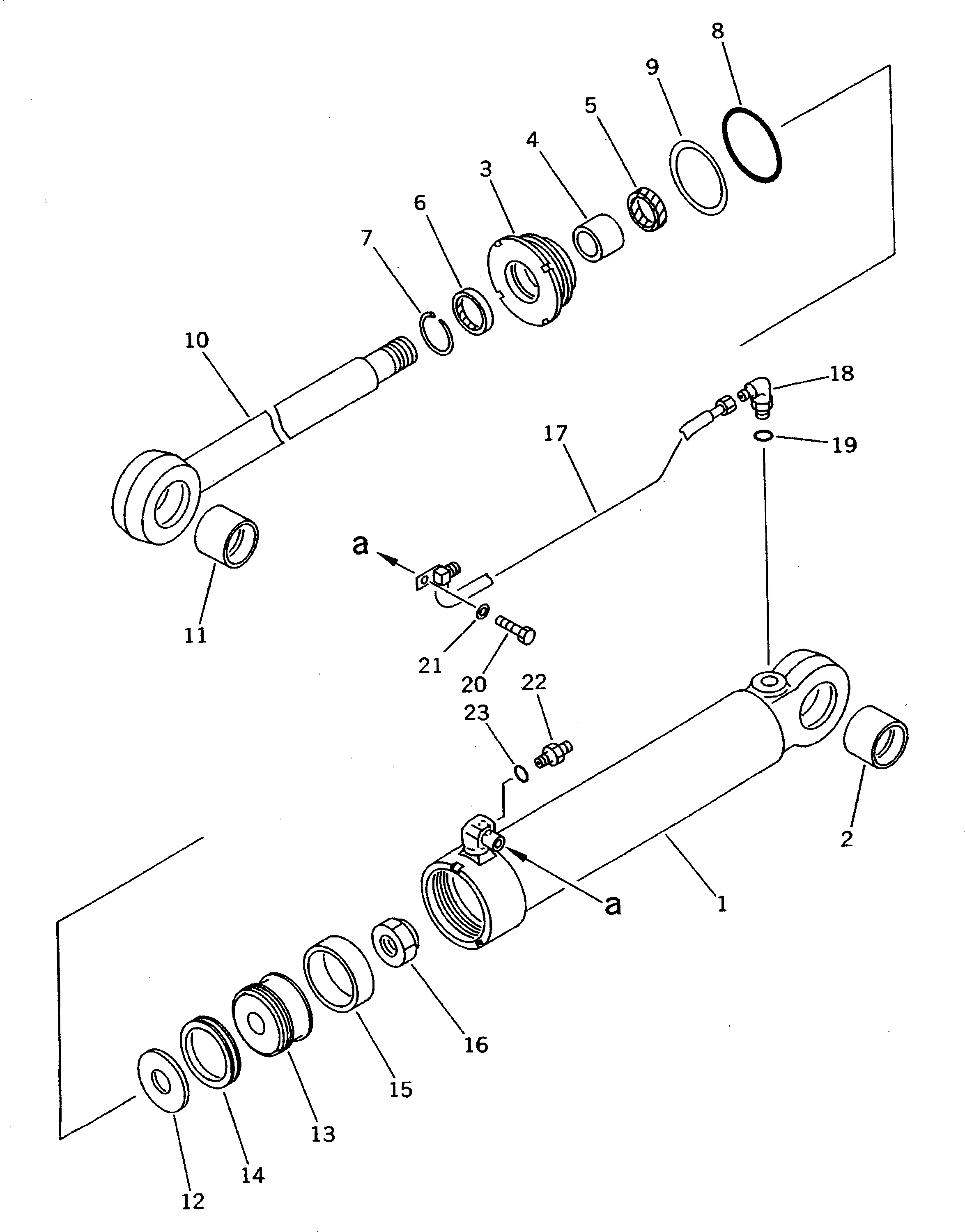 Цилиндр 113-63-42541 Komatsu