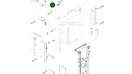 Трубка 208-03-41470 Komatsu