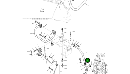 Трубка 208-62-42520 Komatsu