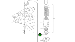 Упорная шайба YM172122-73870 Komatsu