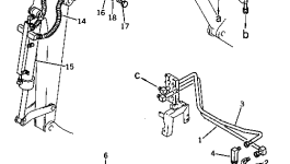 Шланг 07123-40409 Komatsu