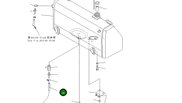 Трубка 07270-31090 Komatsu
