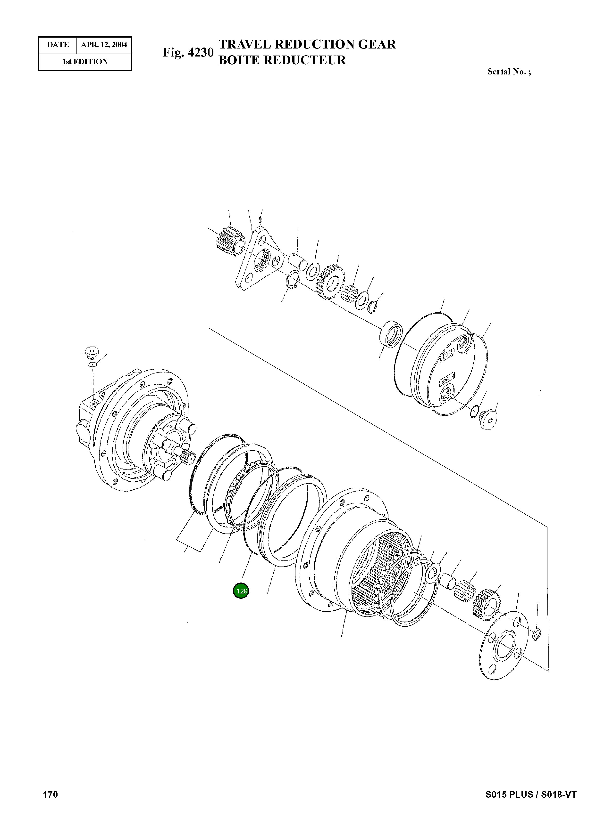 Уплотнительное кольцо PPS-W-3X12 Komatsu