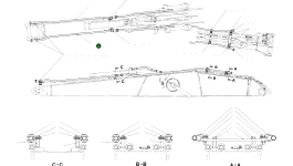 Трубка 20Y-62-KA260NK Komatsu