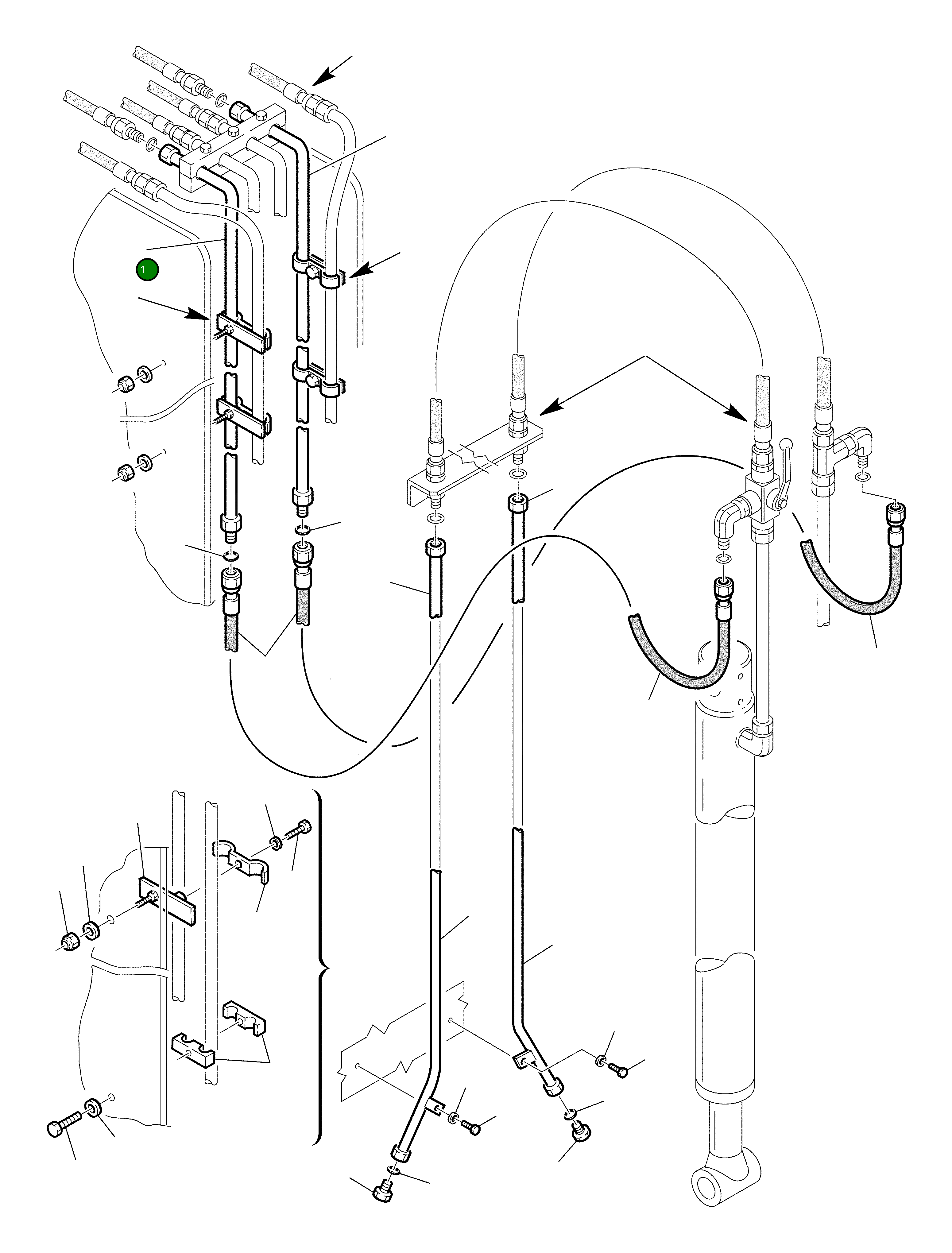 Труба 312740106 Komatsu