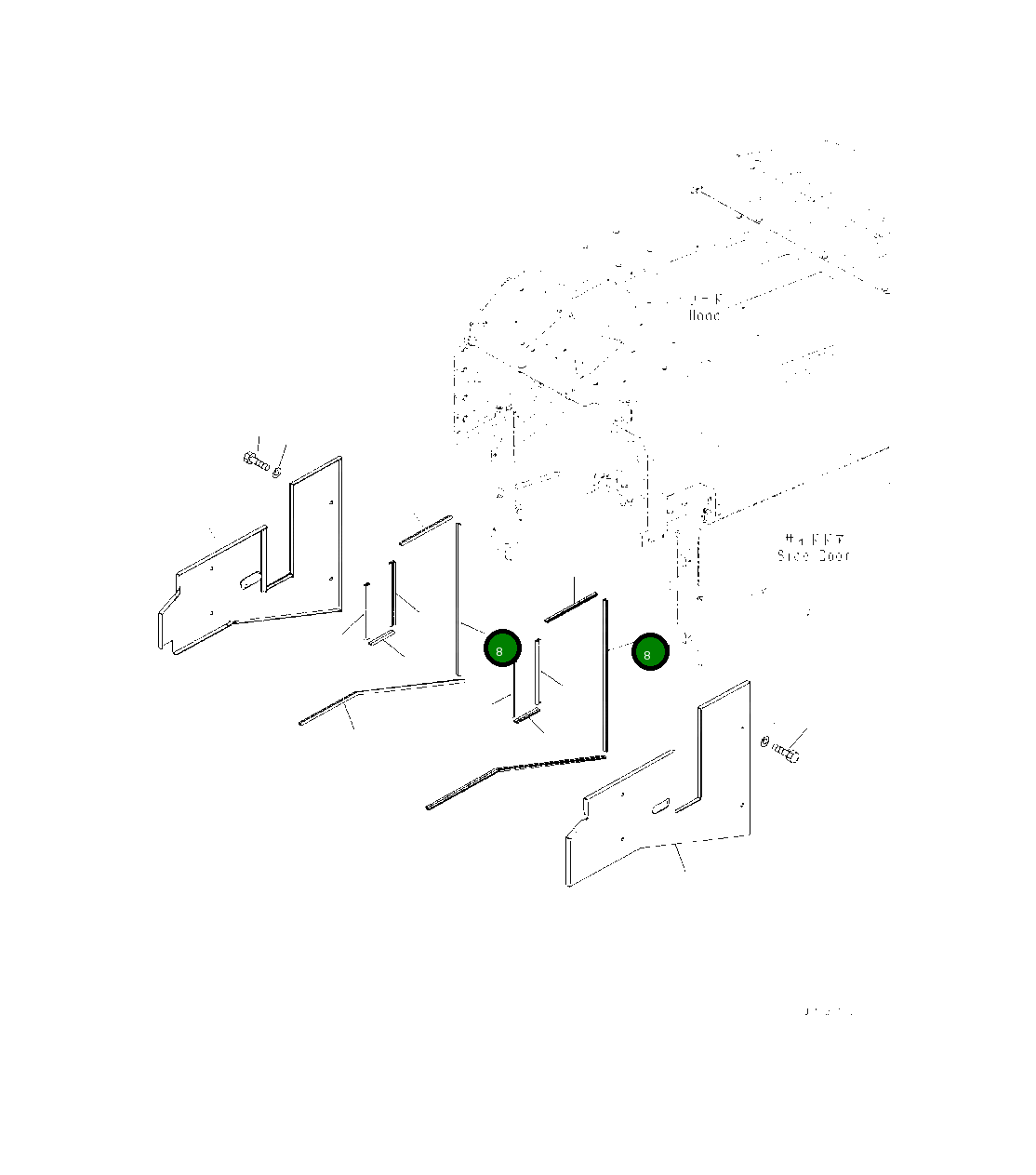 Уплотнение 425-54-51411 Komatsu