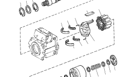 Фиксирующий шарик 1438 673 H1 Komatsu