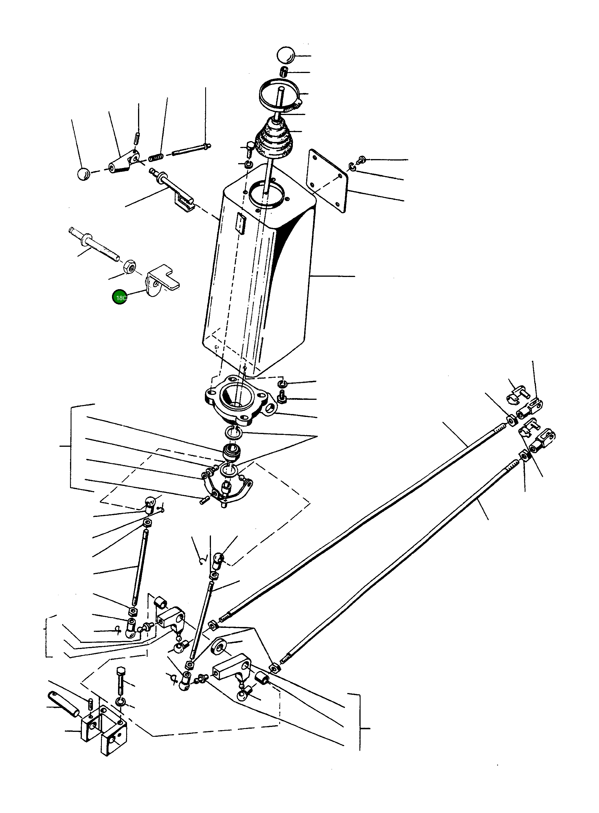 Угол 4005162M91 Komatsu