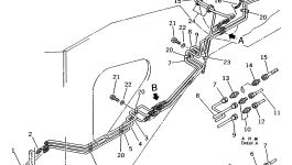 Трубка 427-46-16351 Komatsu