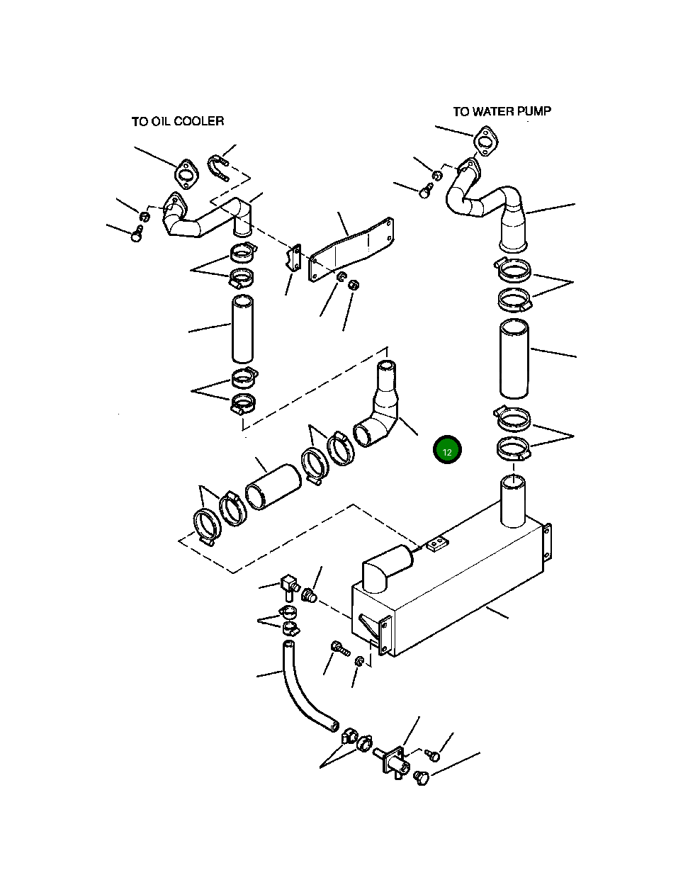 Трубка 426-03-22271 Komatsu