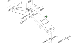 Стрела 2701-4012B Komatsu