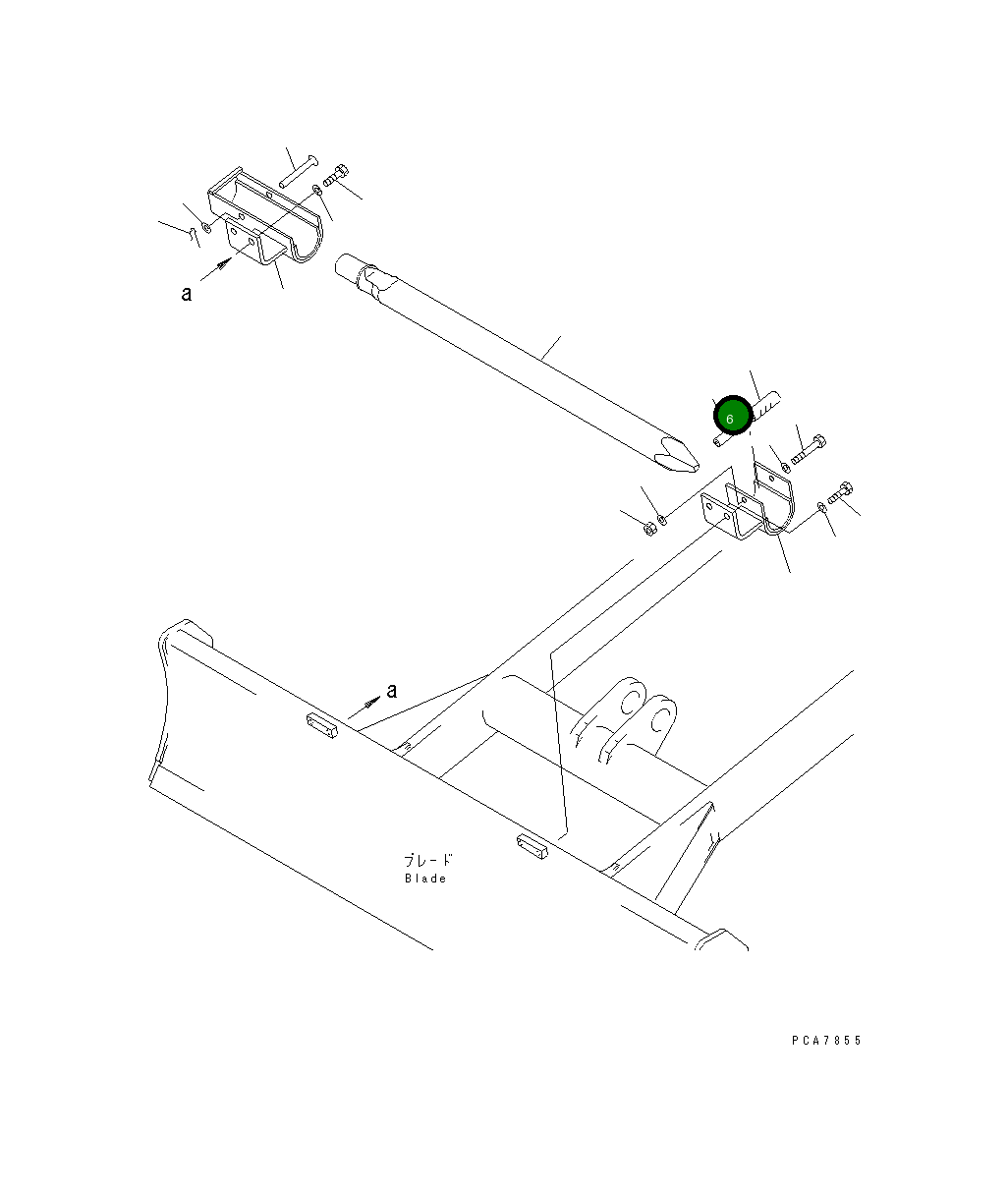 Трубка 20R-970-7250 Komatsu