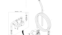 Труба 2183-3804A Komatsu