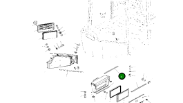 Уплотнение 419-07-55131 Komatsu