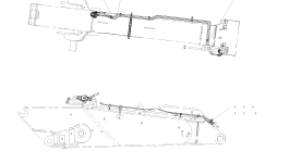 Трубка 208-62-KC830 Komatsu