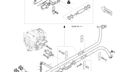 Труба 2140-1181 Komatsu