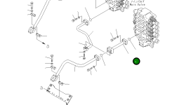 Трубка 209-62-41652 Komatsu