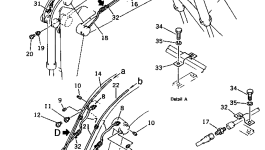 Трубка 209-942-1550 Komatsu