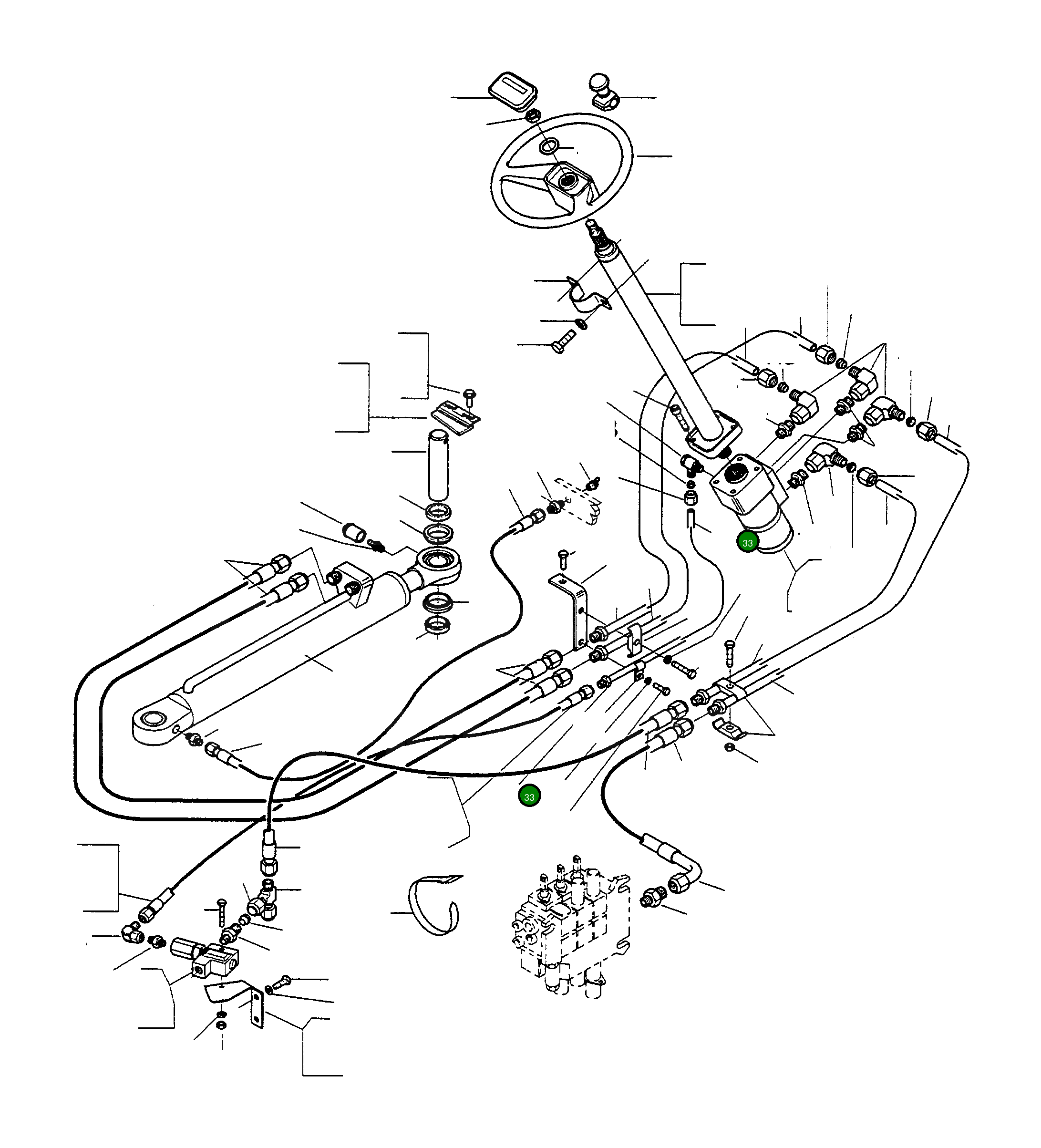 Трубка 4240522M91 Komatsu