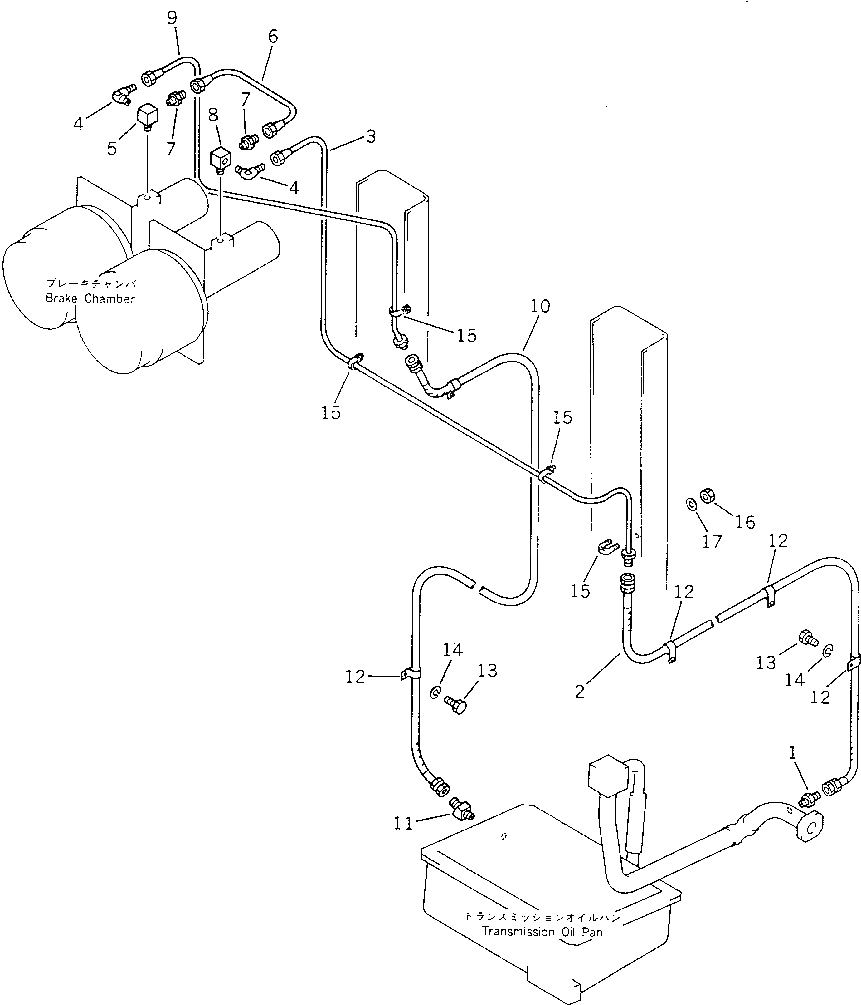 Трубка 566-35-42830 Komatsu