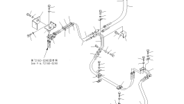 Трубка 134-62-63321 Komatsu