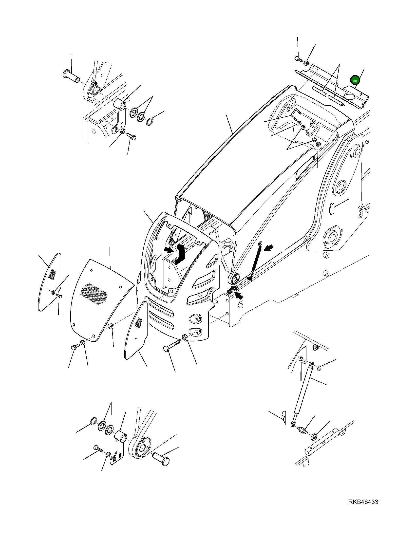 Уплотнение 42N-01-11421 Komatsu