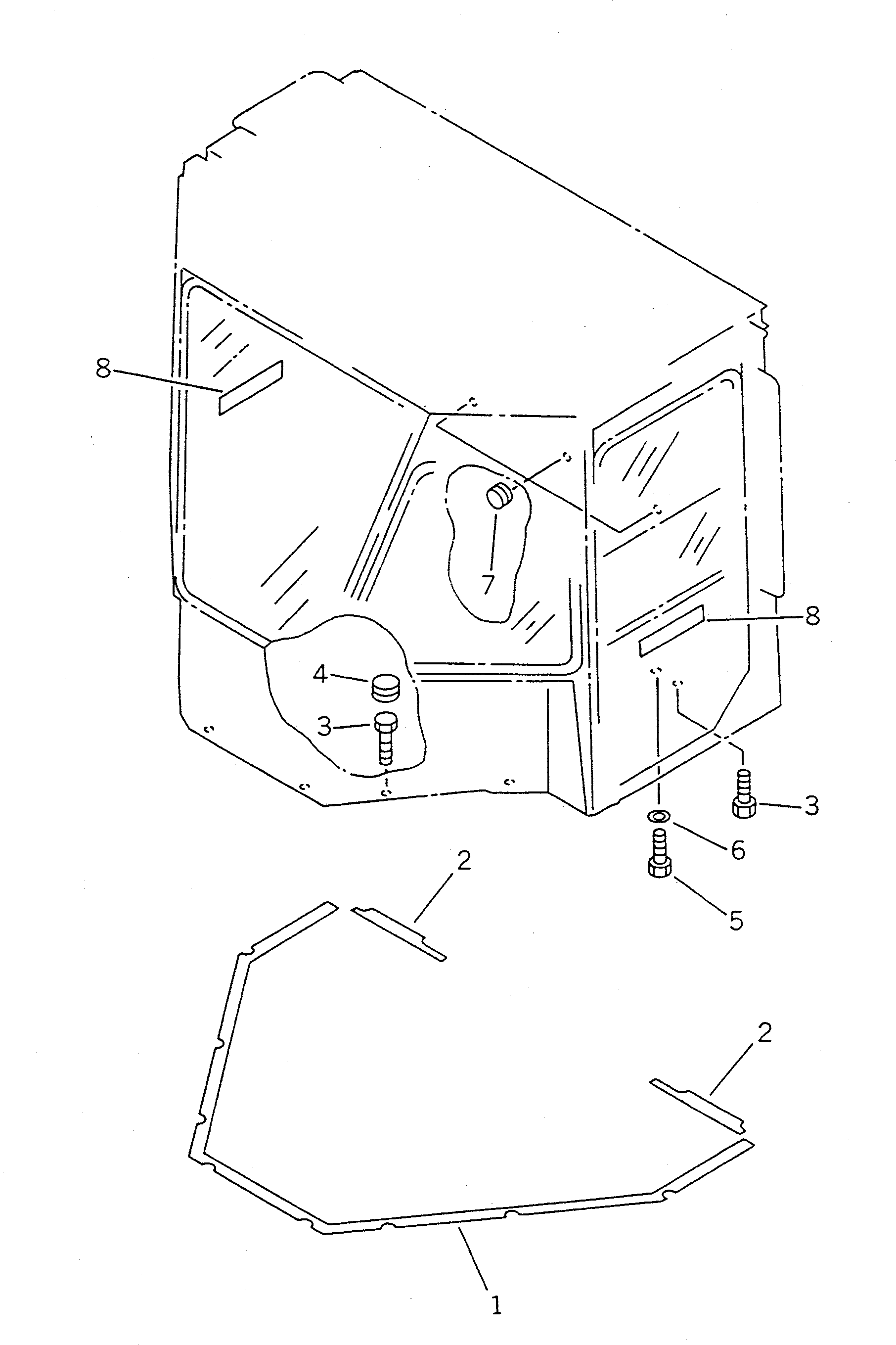 Уплотнение 418-923-1110 Komatsu