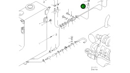 Трубка 07270-20421 Komatsu