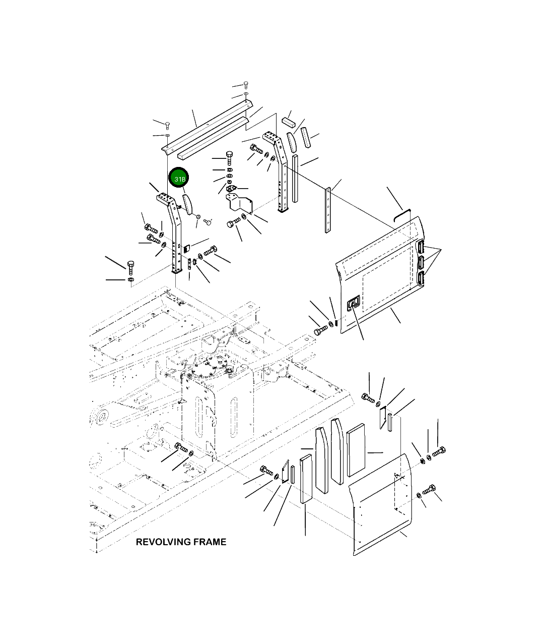 Уплотнение 207-54-A7310 Komatsu